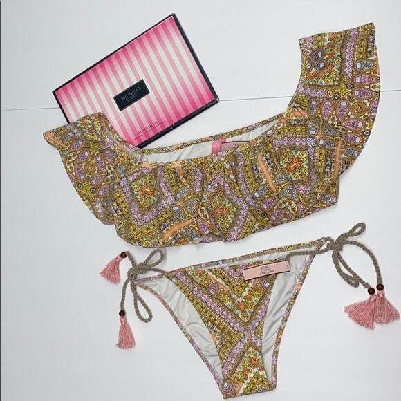 🔥VICTORIA SECRET SWIMSUIT Set 2pc M//S New #8 - Picture 1 of 10